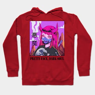 Pretty Face, Dark Soul || V2 Hoodie